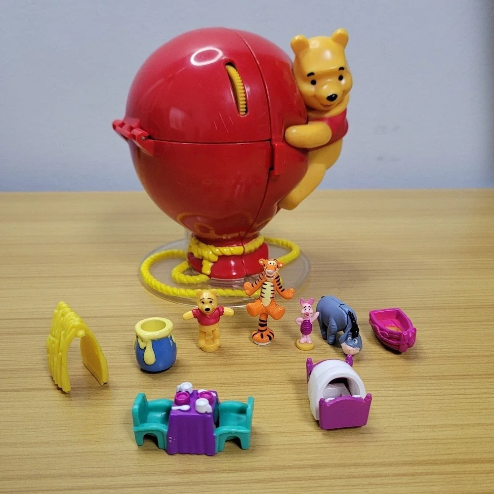 1999 Disney‎ Vintage Winnie the Pooh Balloon Playset Mattel Toys